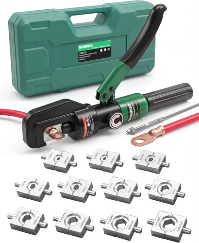 Hydraulic cable crimping - crimping, tool