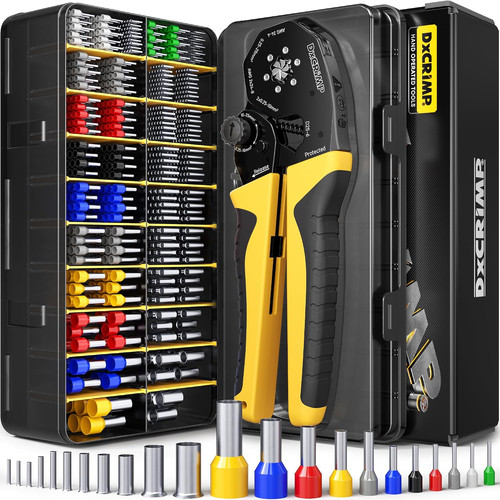 Hex ferrule crimping tool kit - ferrule,