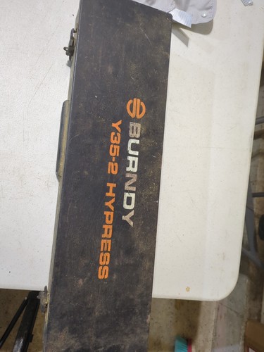 Burndy hypress hydraulic - burndy,